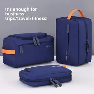 Lightweight and portable travel toiletry bag for men, suitable for business trips, swimming, and fitness, large-capacity cosmetic storage bag
