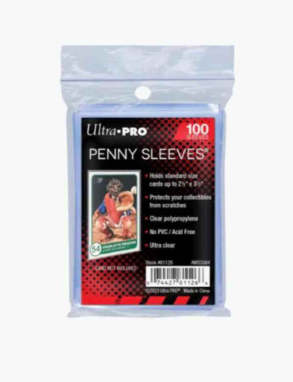 Ultra Pro Trading Card Sleeves Protector (100ct) - 1-Pack or 3-Pack with Toploaders for Cards, Dimensions 2.500x4.000x3.000 Inches, Height 4.000, Length 3.000
