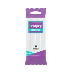 Sculpey Clay III White - 1lb