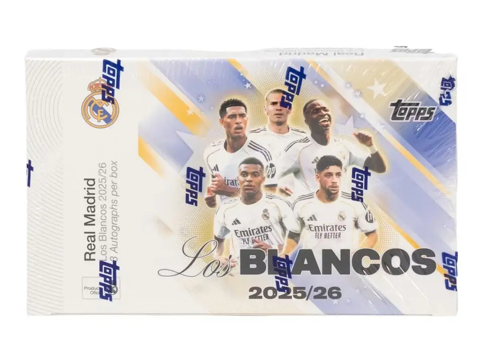2025/26 Topps Real Madrid Los Blancos Hobby Trading CardsLV