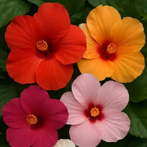 100+ Pcs Mixed Hibiscus Seeds Giant Flowers Perennial Flower - Ships from Iowa, USA
