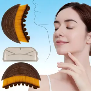 Lymphatic Brush Set,Lymphatic Contour Face Brush With Box, Lymphatic Drainage Massager, Contour Face Brush For Lymphatic Drainage, Ergonomically Designed To Fit The Skin Precisely facial lymph