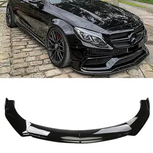 For Mercedes-Benz GLK250 GLK300 GLK350 Front Bumper Lip Spoiler Splitter Black