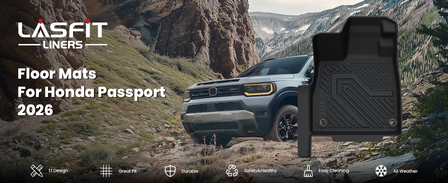 Lasfit fit for 2026 Honda Passport Floor Mats or Cargo Mat or Seatback Mat Lasfit fit for 2026 Honda Passport Floor Mats or Cargo Mat or Seatback Mat