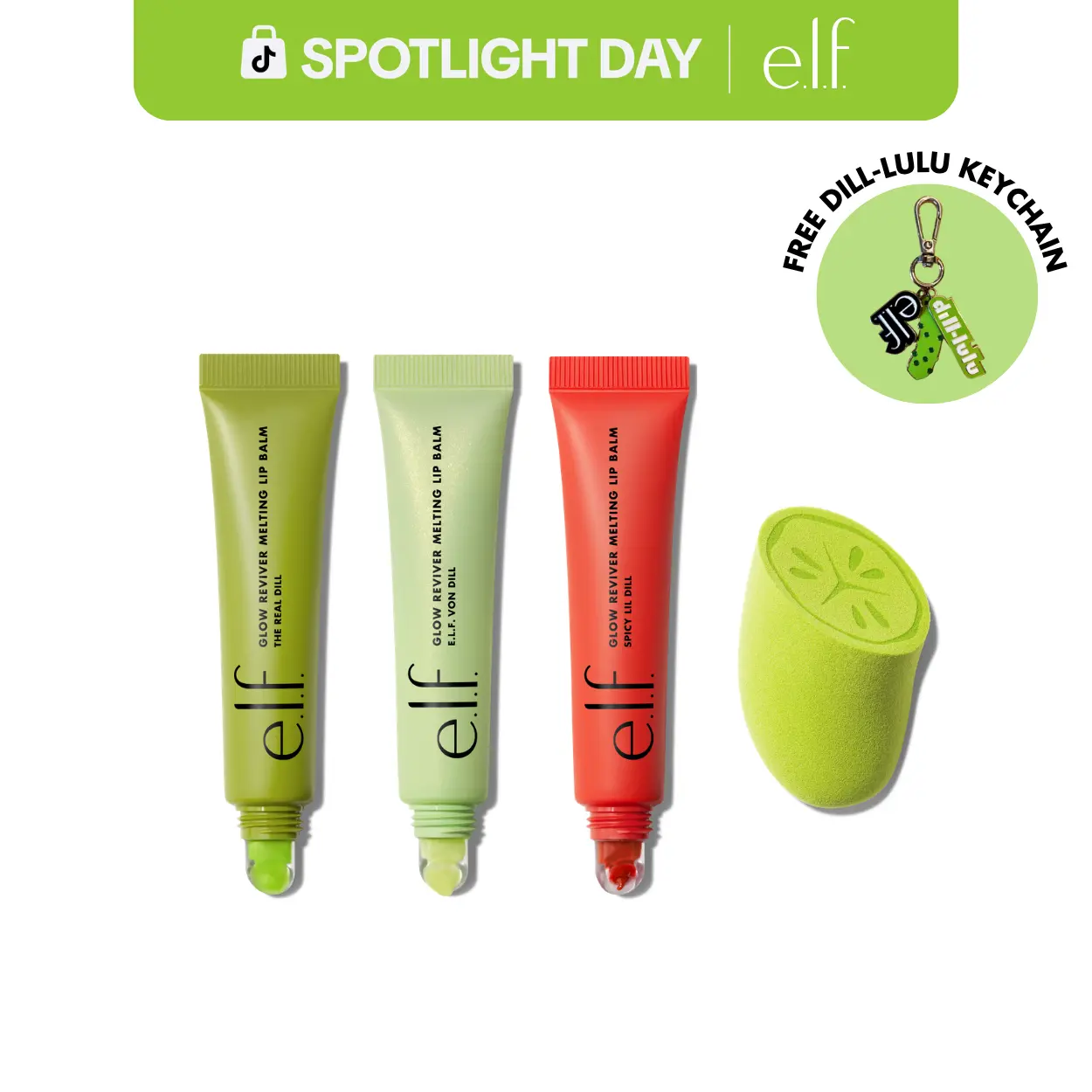The Real Dill: New Pickle Glow Reviver Melting Lip Balm & Makeup Sponge Set The Real Dill: New Pickle Glow Reviver Melting Lip Balm & Makeup Sponge Set