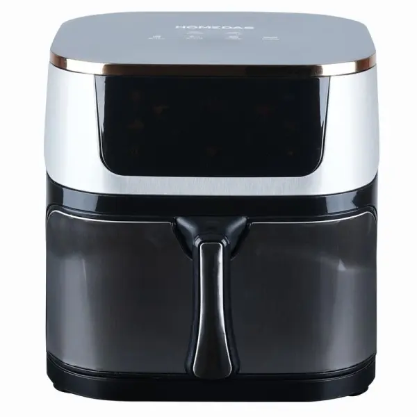 HOMEDAS Air Fryer 10 QT All-in-One Digital Model with Touchscreen Controls 6 Presets & Rotisserie Dehydrator Functionality, Recipe Book, 12 One-Touch Cooking Functions