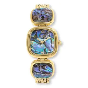 Connie Craig Carroll Jewelry Gemstone Cushion Cut Bracelet Watch