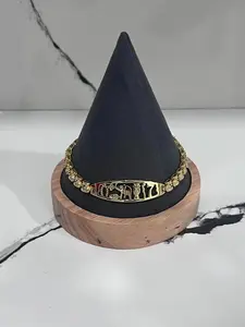 Xuping Jewelry 14k Laminated Gold 7 powers Bracelet with Elegant Design and Versatile Appeal for Casual and Formal Wear