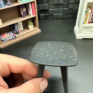 Mini End Table -1/6 Scale / Side Table / Miniature / CR Stand / Current Read