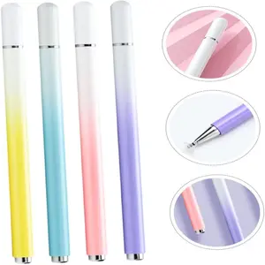 Universal 2-In-1 Stylus Pen, Battery Free Stylus for Tablet Drawing & Phone Use, Compatible with Capacitive Touch Screens, Essential Smart Pencil Accessory, Touchscreen Pen