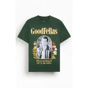 PacSun Men's Goodfellas Floral T-Shirt - Multicolor