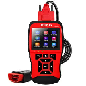 TopDiag JD906 OBD2 Scanner Code Reader with Live Data Mode 6/8 I/M Readiness Battery Tester Car Diagnostic Tool