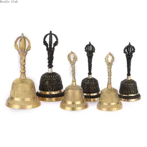 Wholesale Copper Handbell, Metal Shaker Bell, High-Quality Handheld Bell for Decoration or Use, Durable and Stylish, Perfect for Craft Projects, Gifts, and Home Décor