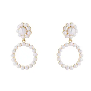 TORI PEARL DROP EARRINGS