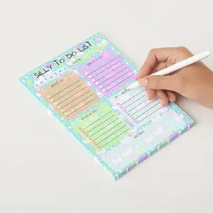 To do List Planner Pad, 50 Sheets, Not Sticky 5 in x 8 in, Daily Planner Notepad