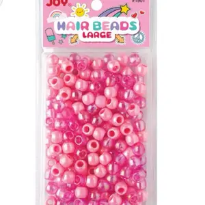 Joy Large Hair Beads 240ct Metallic & Glitter