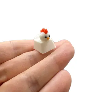 Chicken Keycap For MX Style Keyboards/Farm Animal Keycap Replacement/Customize Your Keyboard!