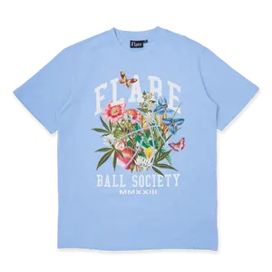 Ball Society T Shirt Power Blue
