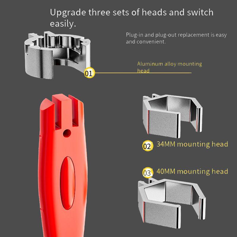 14-in-1 Multi-Functional Plumbing Wrench, Non-Slip Comfort Grip, Universal Tool for Toilet, Sink, Faucet Installation & Repair, Bathroom & Kitchen Plumbing