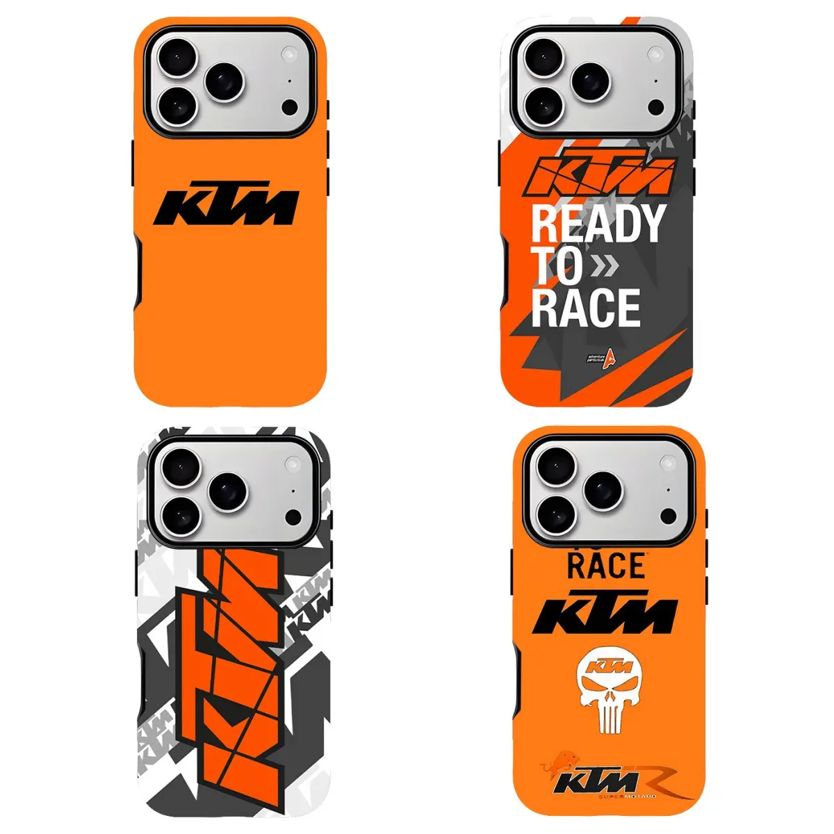 KTM Super Adventure 1290 "Ready to Race" Motorcycle-Themed Phone Case - Compatible for iPhone17 ProMax /16/15/14/13/12/11 Plus for Samsung phones, suitable for both men and women,
