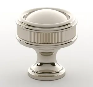 Water Street 8534HP Port Royal 1 - 1/2'' Recessed Coin Knob - Hammered