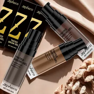 3 Color Tinted Brow Gel Long Lasting with Natural Ingredients, Waterproof and Smudge Proof, Define Your Eyebrows Boldly