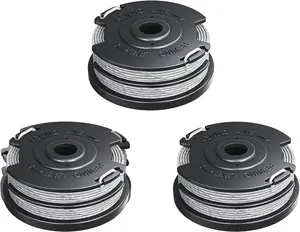 Weed Wacker String Compatible with Greenworks, Dual String Trimmer Replacement Spool for Greenworks Weed Eater String Trimmers(3 Pack)