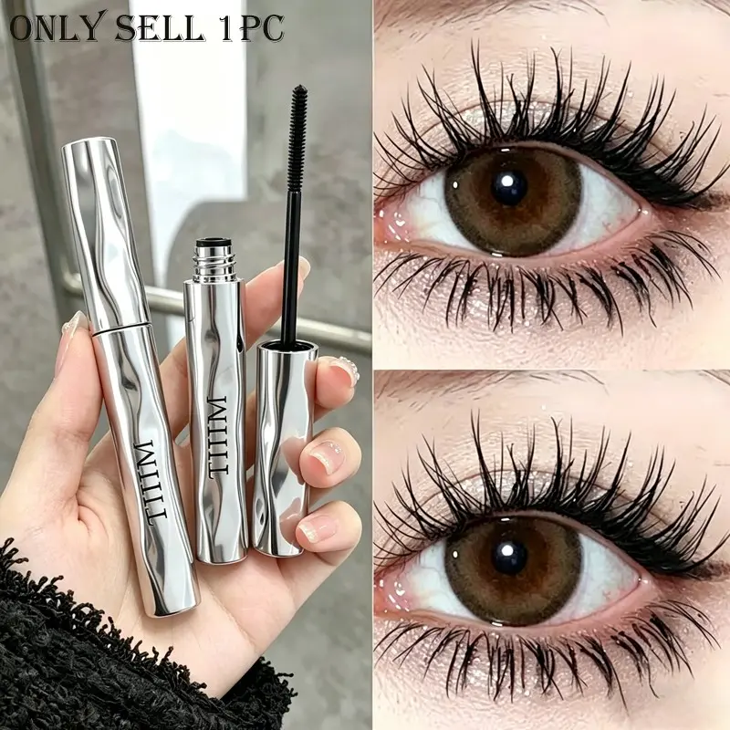 Natural lifting shaping mascara, waterproof and sweatproof, natural plain makeup effect, maintain perfect lash curve all day