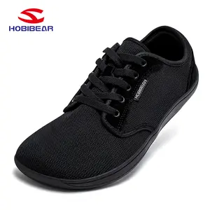 HOBIBEAR Women's Wide  Minimalist Barefoot Shoes | Zero Drop Sole | Wide Width Fashion Sneaker | Optimal Relaxation | Trainer Training Sports Shoes Footwear Walking Shoes Casual