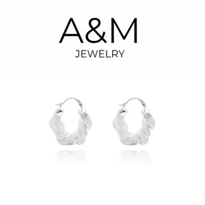 A&M 14K Gold Plated Rhinestone Earring for Women Hypoallergenic Lightweight Jewelry with 5A Cubic Zirconia Stones