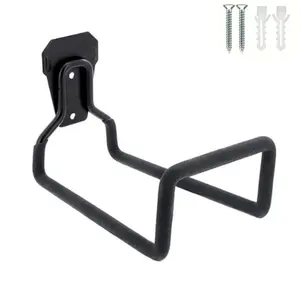 Hose Holder,Durable Metal Hose Holder - Wall-Mounted Heavy-Duty Hanger for Outdoor Water Hoses, Robust Hooks for Organizing Hoses in The Garage And Yard