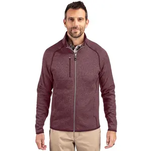 Cutter & Buck Mainsail Sweater-Knit Mens Full Zip Jacket