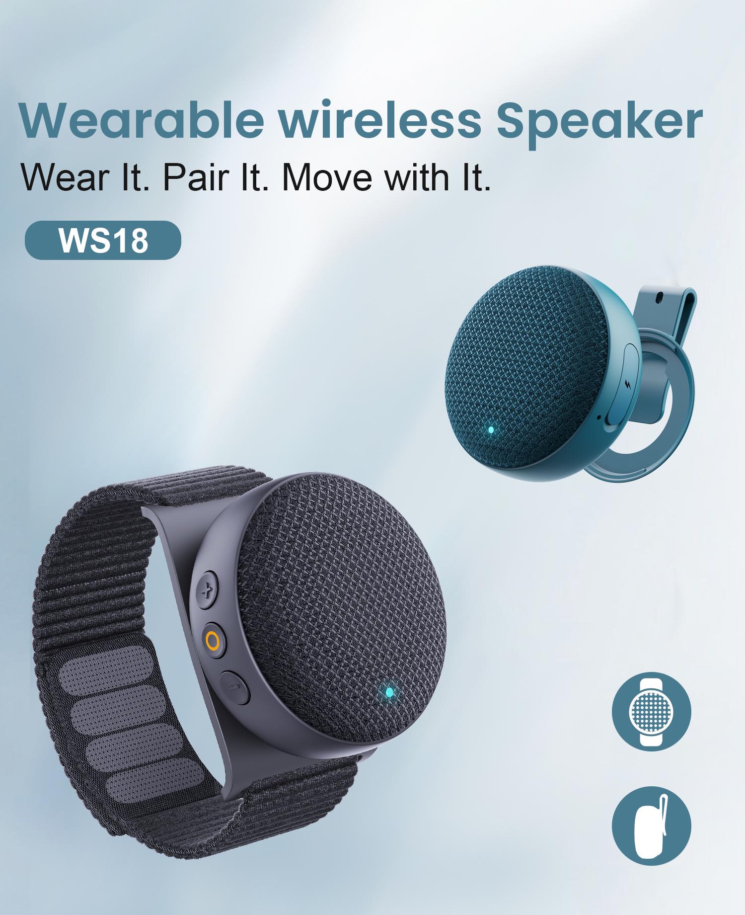【2026 Upgraded】SUPERONE 4-in-1 Wearable Bluetooth Speaker【Hang Clip, Wrist Watch, Hang Hook & MagSafe Stand】Hi-Fi Sound TWS Portable Wireless Mini Speaker, IPX7 Waterproof for Work, Running & Outdoors 【2026 Upgraded】SUPERONE 4-in-1 Wearable Bluetooth Speaker【Hang Clip, Wrist Watch, Hang Hook & MagSafe Stand】Hi-Fi Sound TWS Portable Wireless Mini Speaker, IPX7 Waterproof for Work, Running & Outdoors