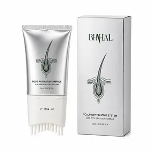 BHHAL Hair Growth Serum with Built-in Comb for Thicker, Stronger Hair, Scalp Revitalizing & Anti-Hair Loss Ampoule