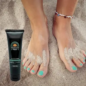Wholesome Hippy Foot Rescue with Arnica 2 oz - Moisturizing Creme with Aloe Vera & Other Natural Ingredients
