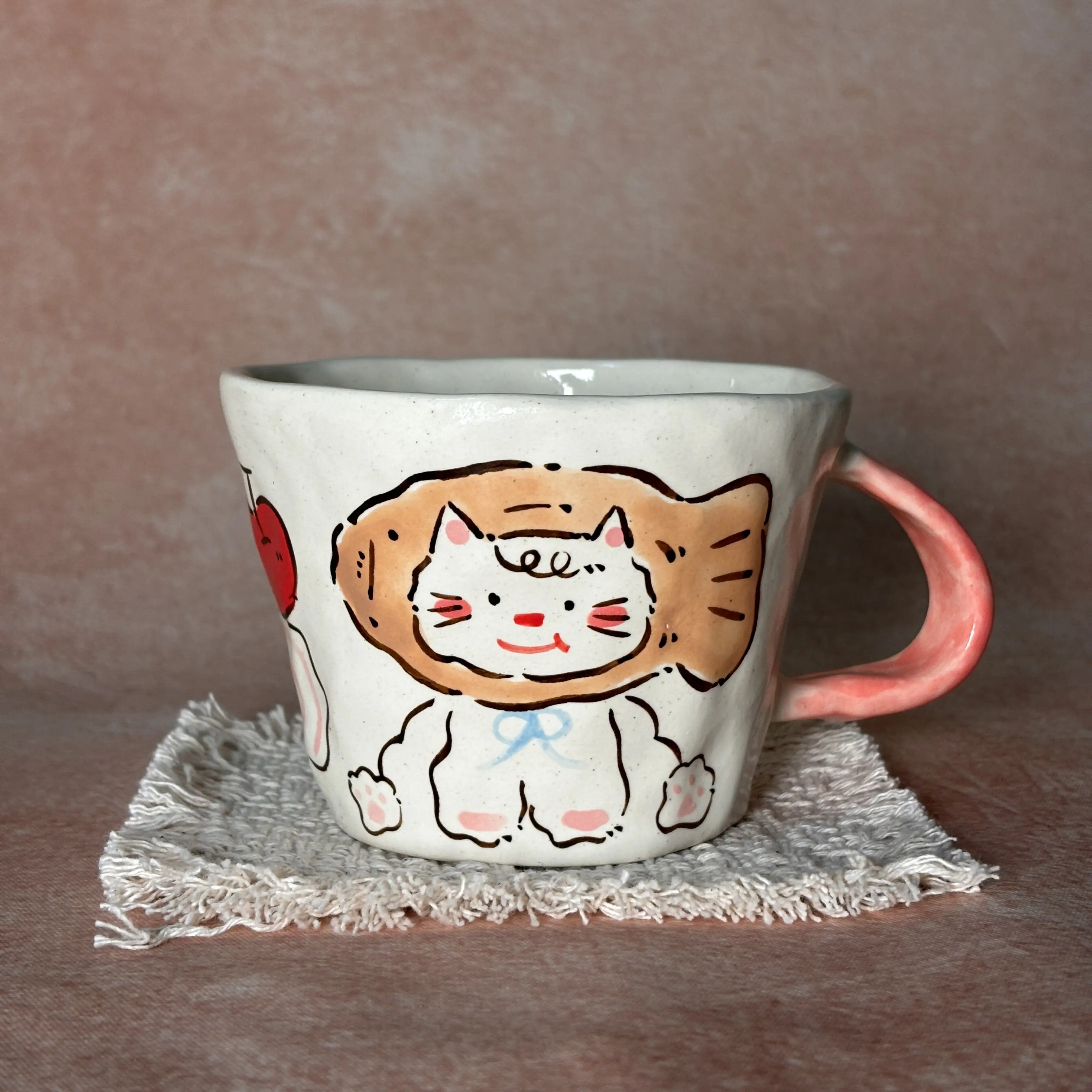 808PORCELAINKILN × Dream Garden Collection × COCO · Story Keeper Ceramic Mug