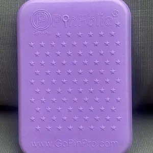 Pin Display Board – Travel Trading Organizer (Purple)
