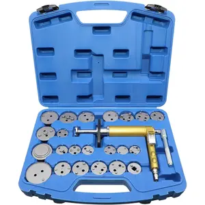 23 count Pneumatic  Caliper Compression Tool Kit Air  Caliper  Pad Wind  Adjustment Tool with 22 count Adapters