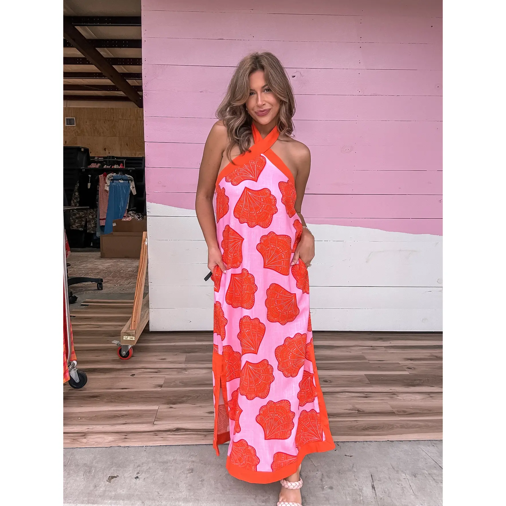 Seashell Maxi Dress