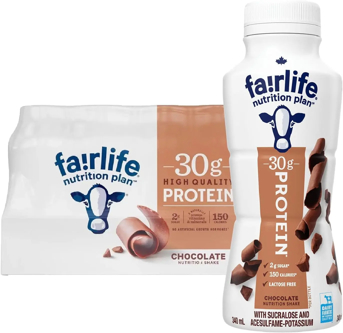 Fairlife Nutrition Plan 30g Protein Shake, Chocolate, 11.5 fl. oz., 12 pk