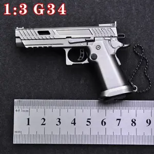 EDC 1:3-G34 Tactical Keychain | Mini Metal Pendant Tool, Backpack Decoration, Suitable for Everyday Carrying