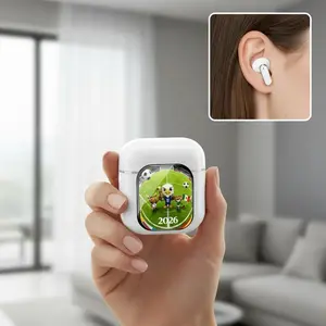 HITOAON Wireless Waterproof Sports Earphone, In-ear Design Earbuds with Touch Screen Charging Case, Stereo Wireless Earbuds with Noise Reduction for Smartphone, Computer, Laptop #TOP PICKS