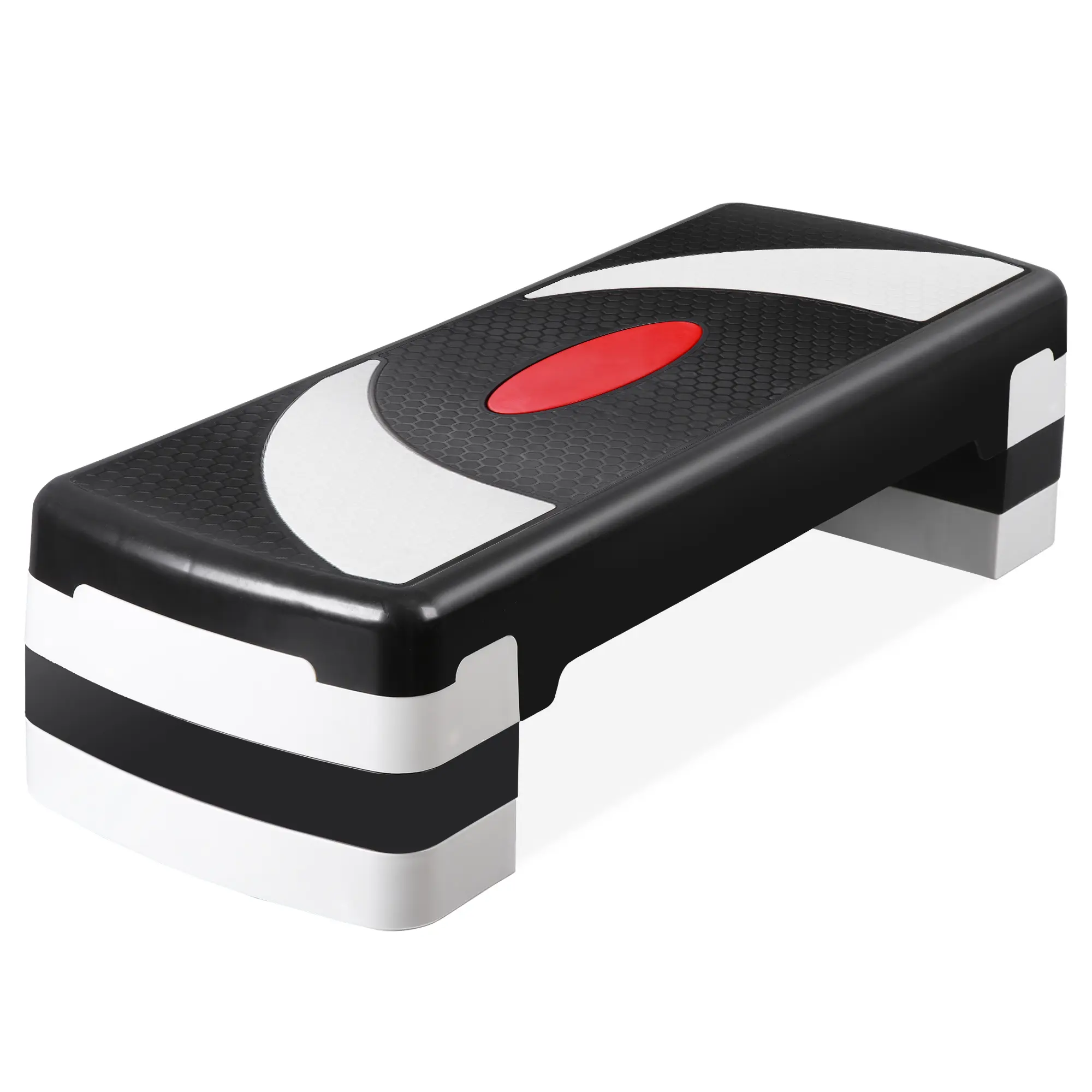 ZENY Sturdy Fitness Exercise Stepper, 30in Height-Adjustable Aerobic Step Platform with 4 Risers for 4in-6in-8in Settings, Non-Slip Textured Grip for Workout, At Home Gym Equipment,summerwins,father'sdaygifts,bathingsuitwomenset