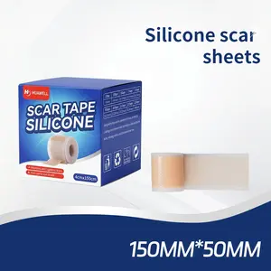 Medical Silicone Scar Patch 4cmx150cm, Professional Scar Repair Patch, Cesarean Section Scar Fade Patch, Adjustable Reusable, Silicone Scar Sheets, Scar Tape