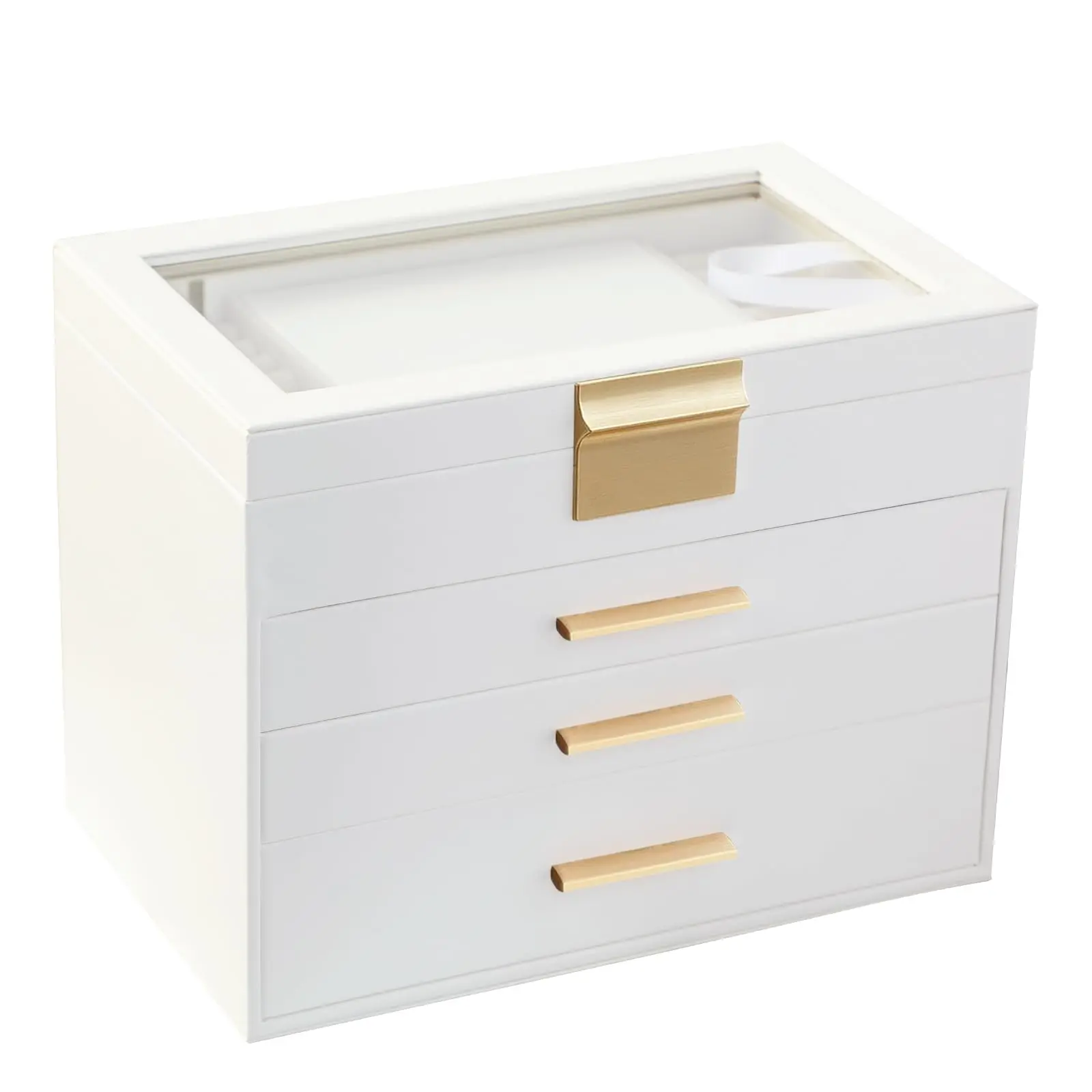 Clear White-4-Tier