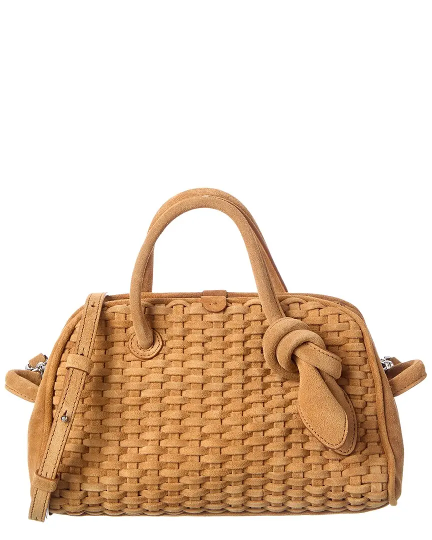 Jacquemus Knot Suede Satchel