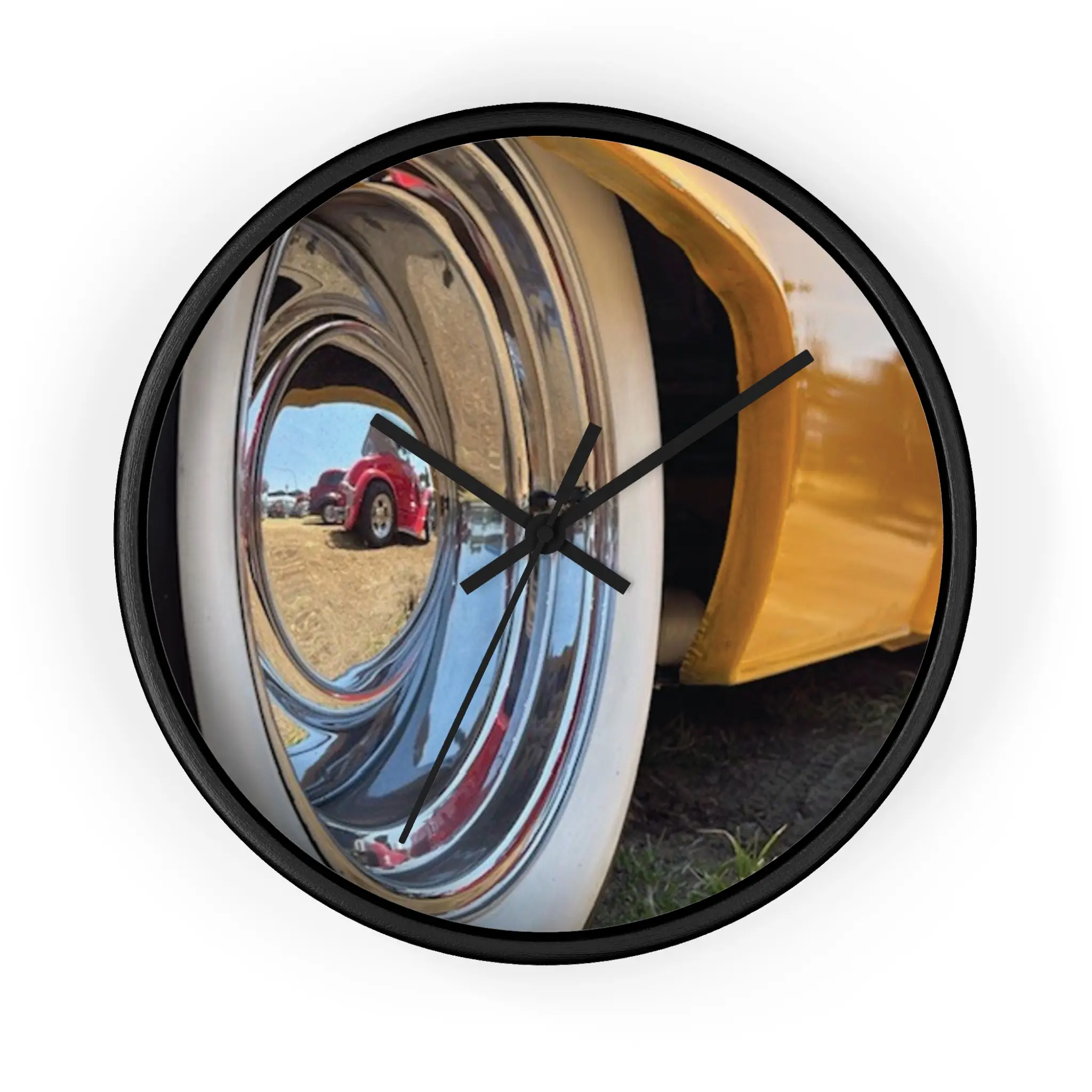 Chevy Truck Wheel Wall Clock, Automotive Decor, Unique Gift, Garage Wall Art, Vintage Vibes, Perfect for Car Lovers