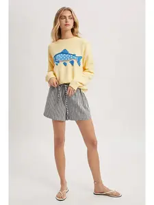 Seaside Catch Fish Knit Sweater By Wishlist