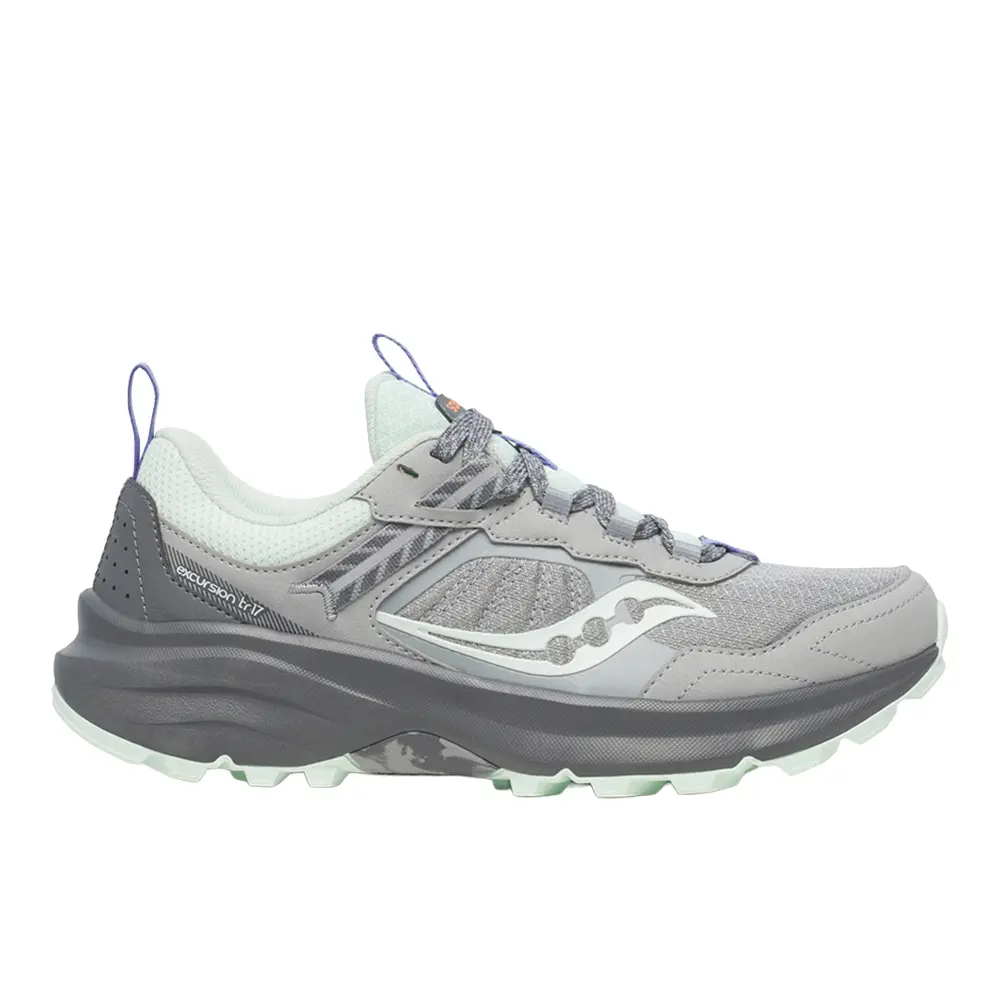 Saucony Womens Excursion Tr17 Running Sneakers Shoes - Grey