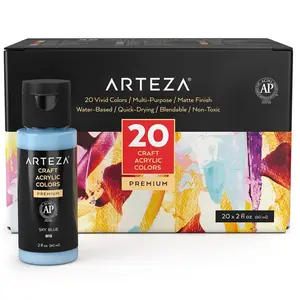 Arteza® Craft Acrylic Paint Set, 20 pc. - ARTZ-9533